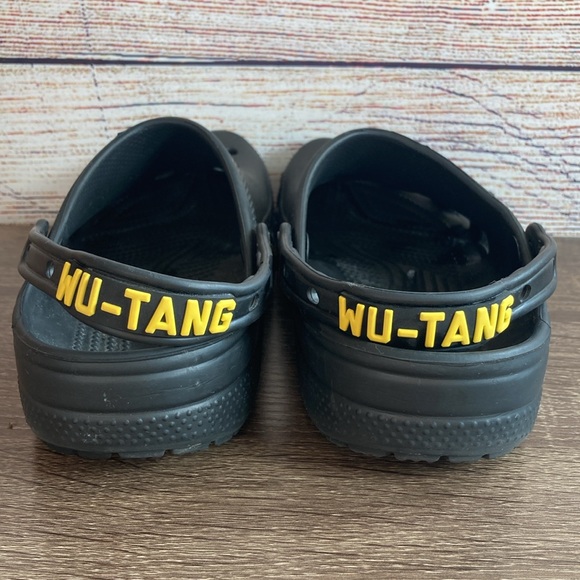 Pre Owned Crocs Classic "Wu-Tang Clan" Men's Clog Size M8 W10 - Picture 3 of 10